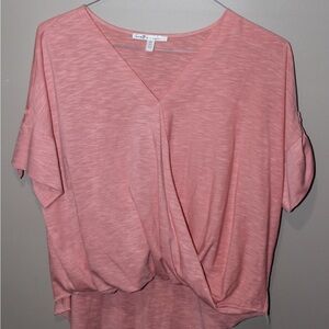 Seven7 Women's Pink Blouse